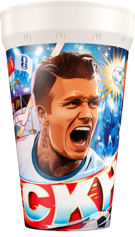 Beckham collectible cup